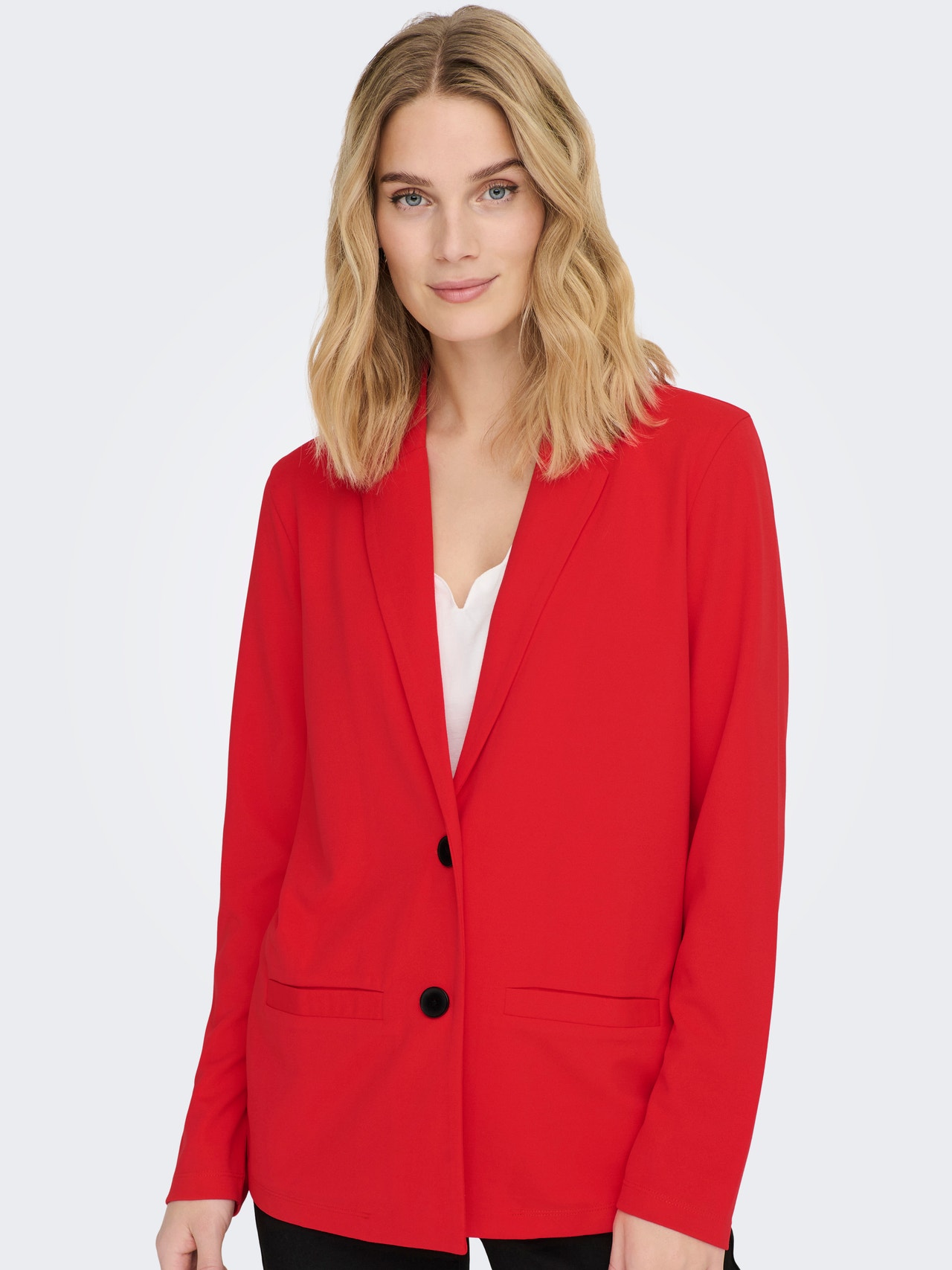 ONLY Blazer with buttons -Flame Scarlet - 15221235