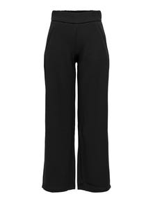 ONLY Pantalons Wide Leg Fit Taille haute -Black - 15221238