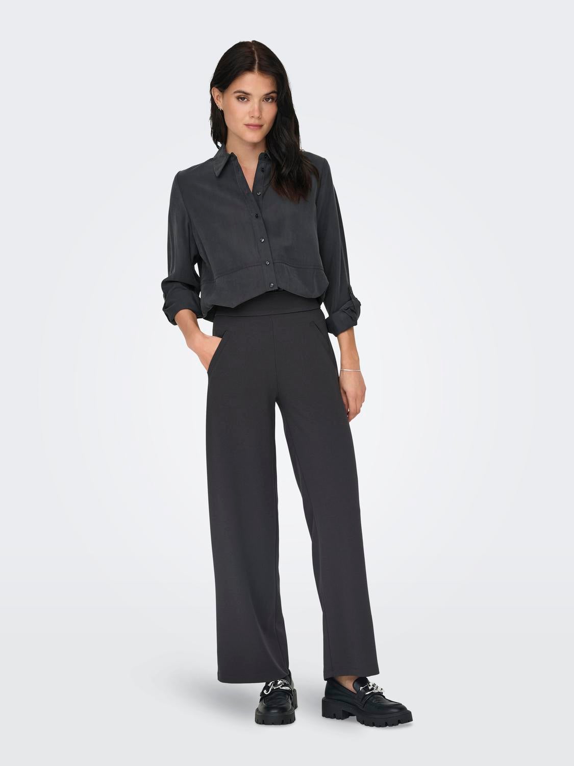 JDYLOUISVILLE High waist Wide Leg Fit Trousers