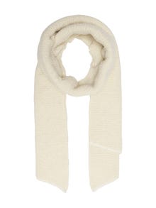 ONLY Knitted Scarf -Cloud Dancer - 15221486