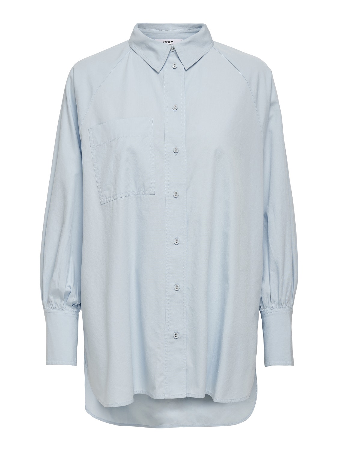 ONLY Buttoned cuffs Shirt -Cashmere Blue - 15221527