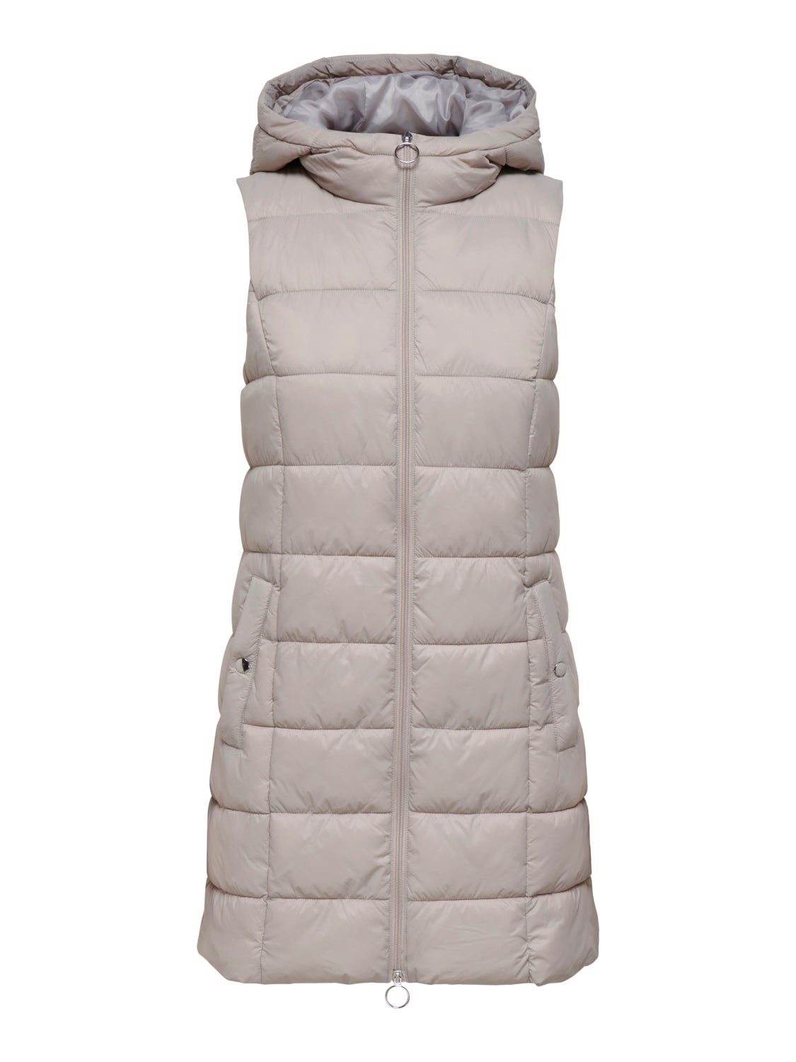 puffer weste damen braun