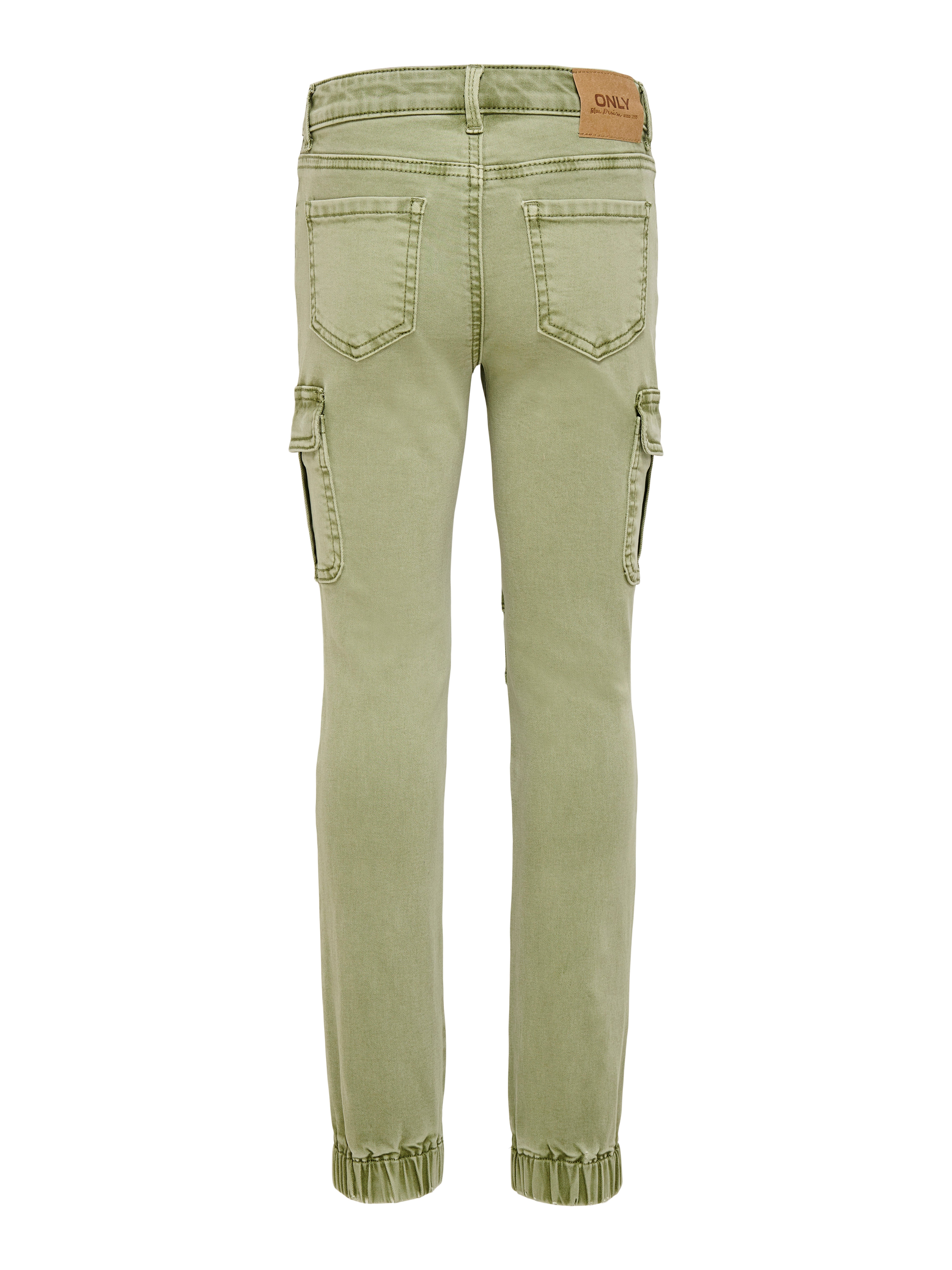 dark green baggy pants