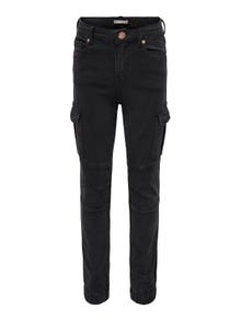 ONLY De estilo militar Pantalones -Black - 15221844