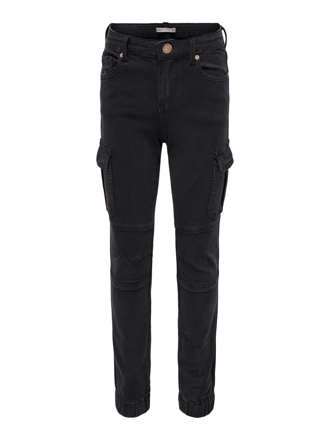 ONLY Pantalons Slim Fit Élastique -Black - 15221844