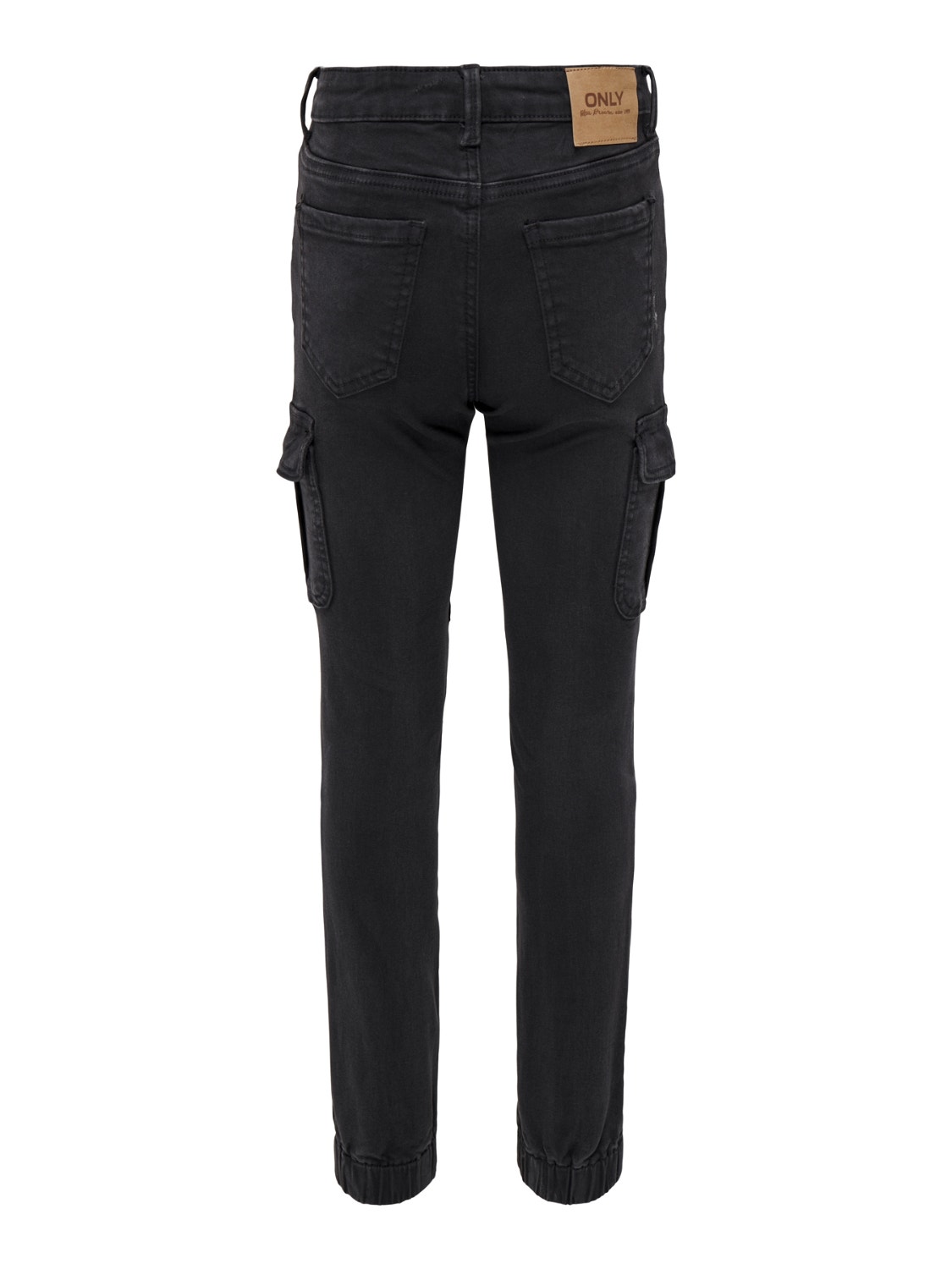 ONLY Pantalons Slim Fit Élastique -Black - 15221844