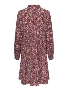 ONLY Mönstrad Skjortklänning -Rhododendron - 15221987