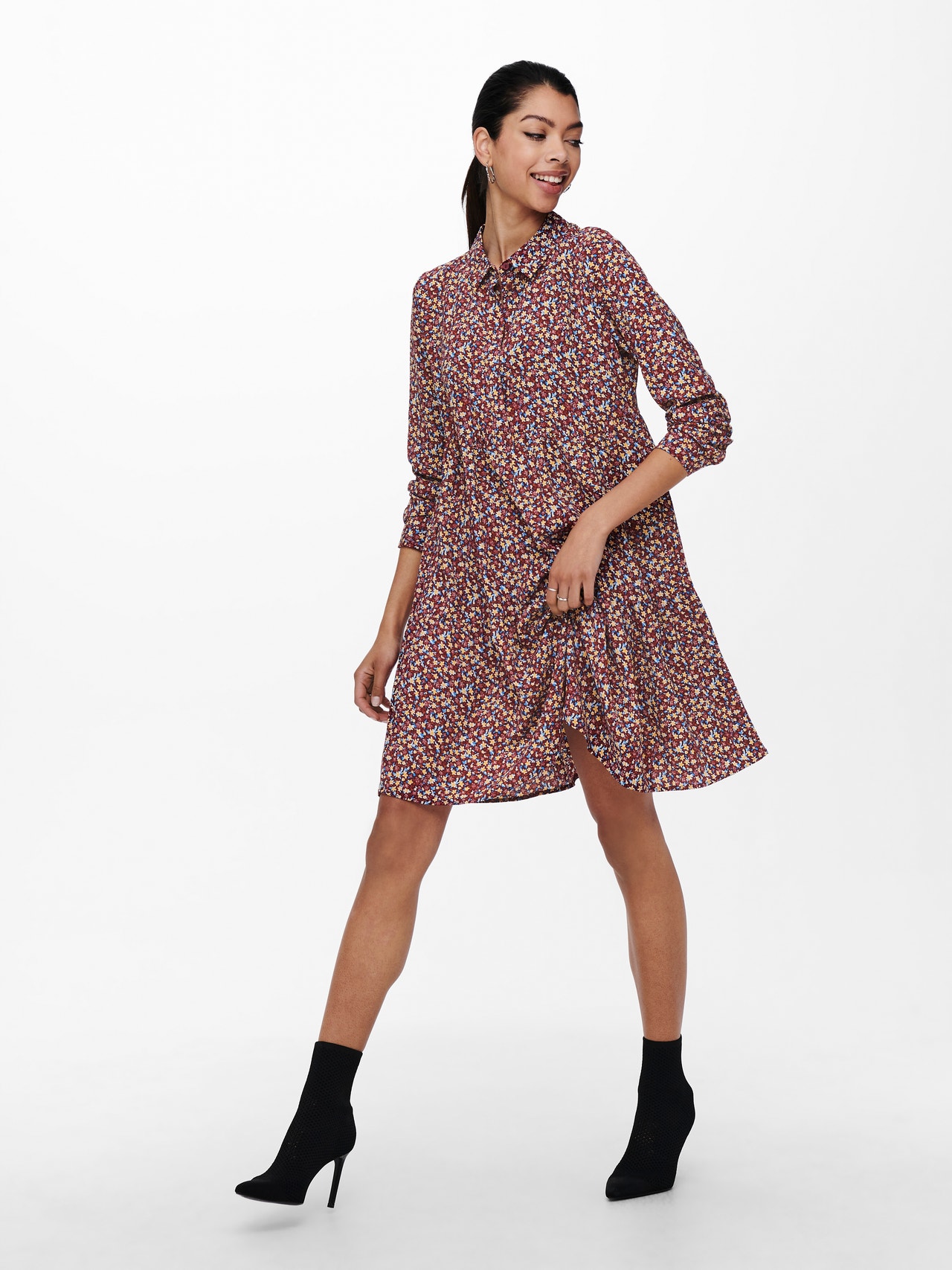 ONLY Mini dress with print  -Rhododendron - 15221987