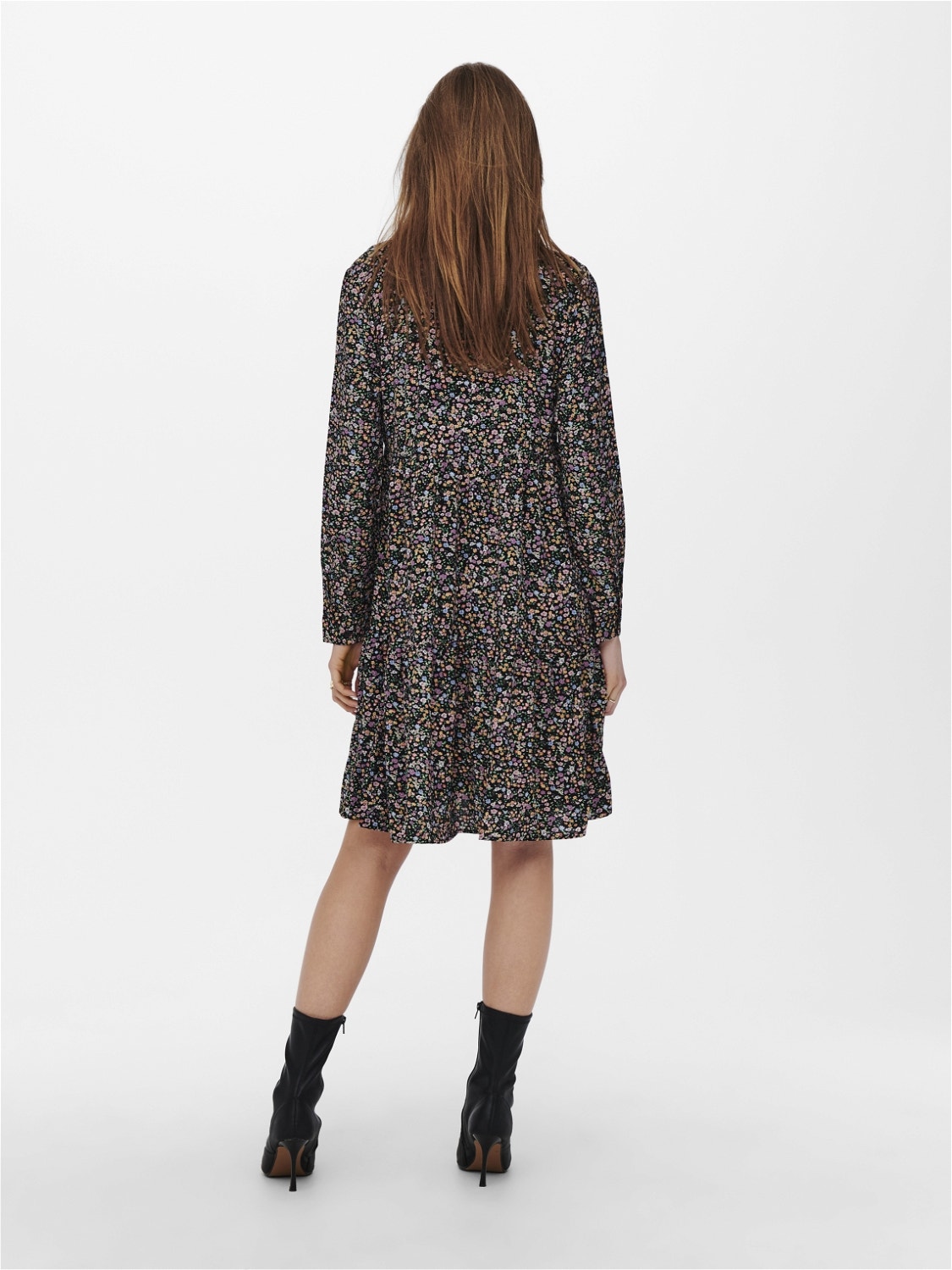 ONLY Mini kjole med print  -Black - 15221987