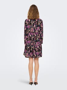 ONLY Mini kjole med print  -Black - 15221987