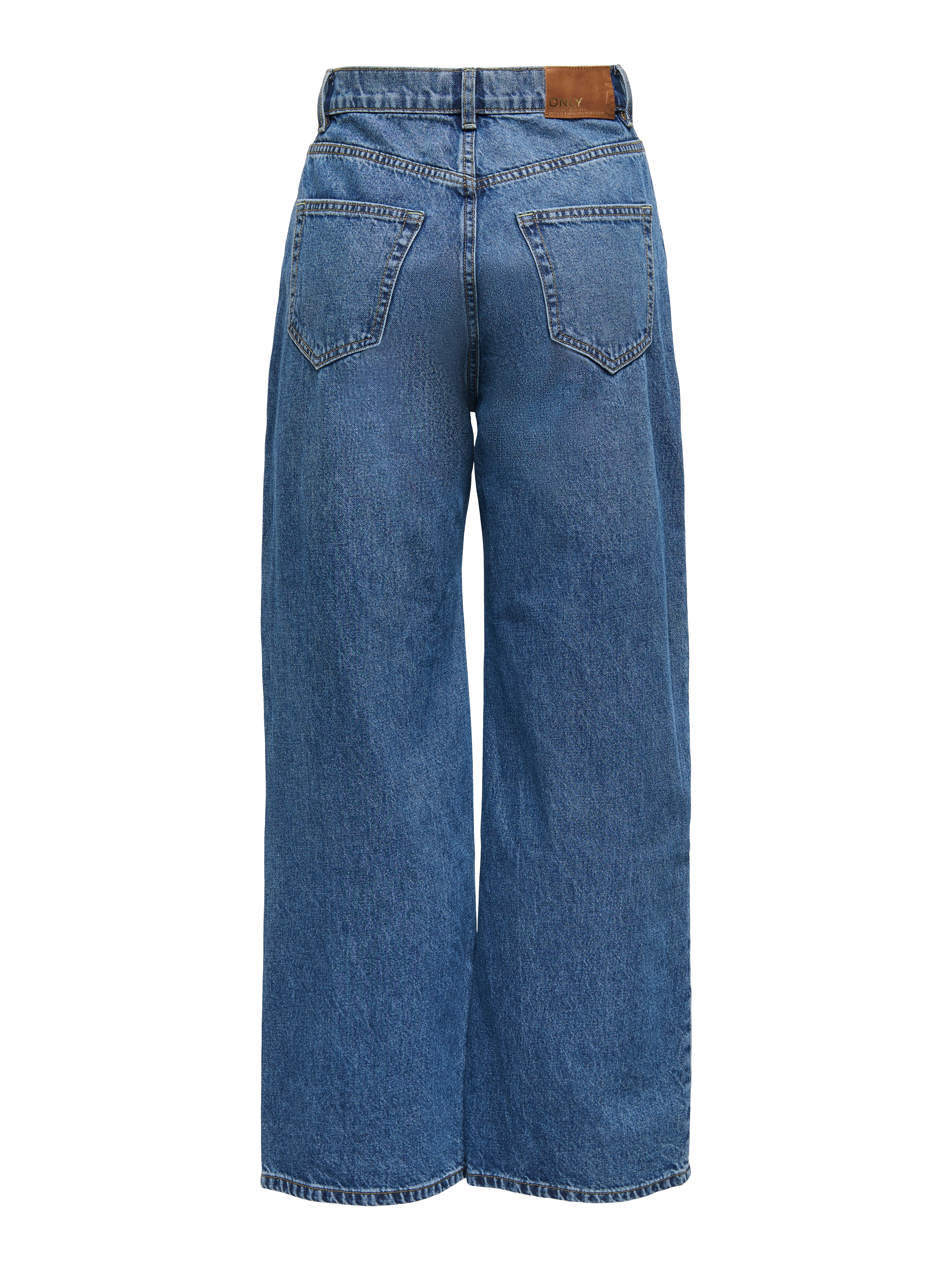 Thumbnail - Onlhope Hohe Taille Weiter Beinschnitt Jeans