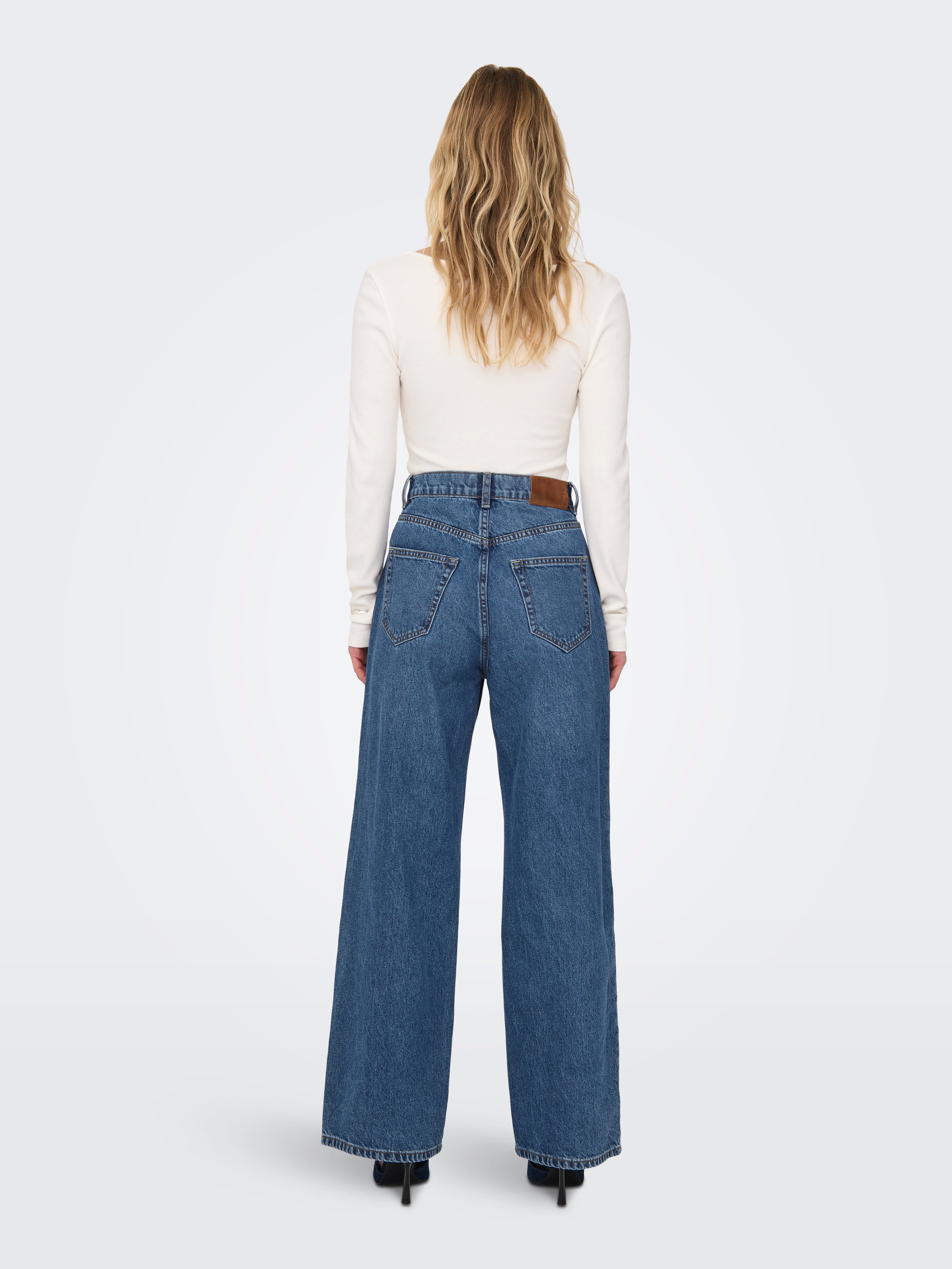 ONLHOPE-CARO EX HW WIDE LINEN BLEND Oxford Tan