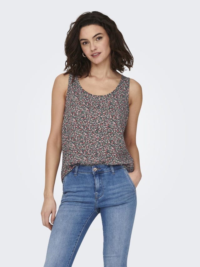 ONLY Regular Fit Round Neck Top - 15222167