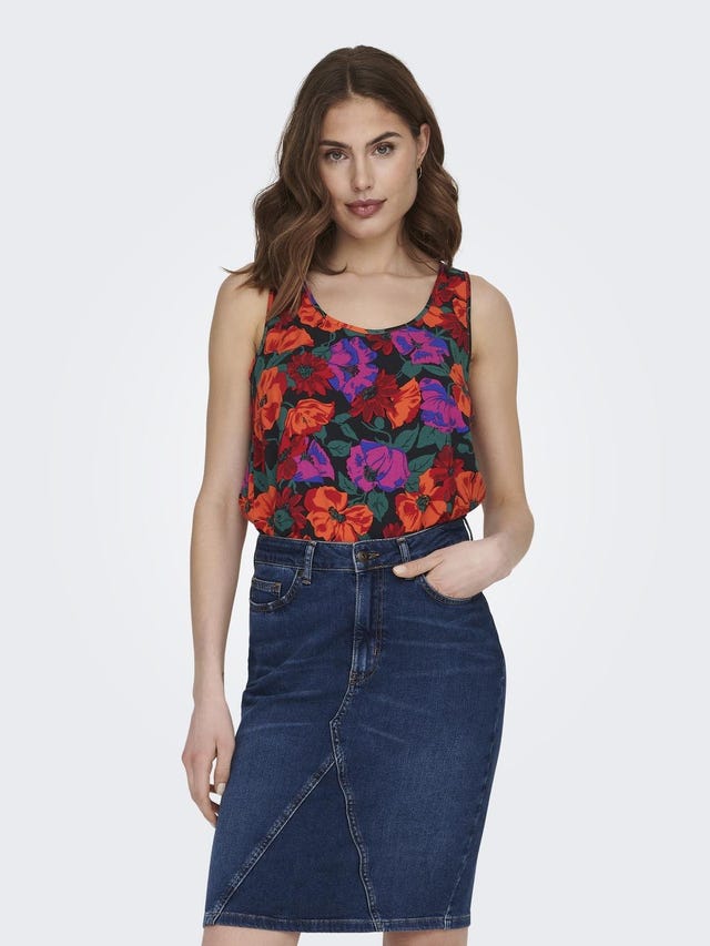 ONLY Regular Fit Round Neck Top - 15222169