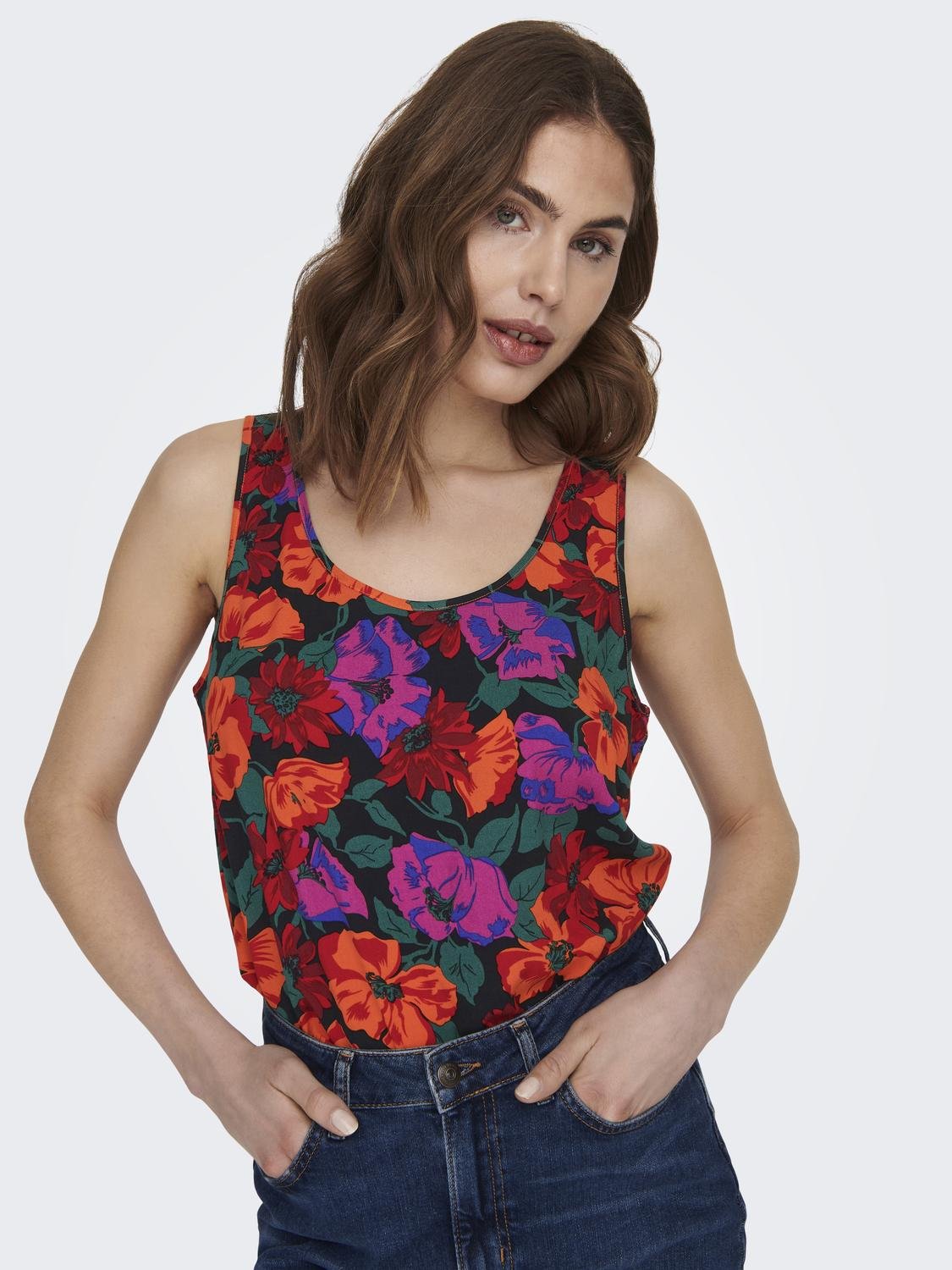 ONLY Top Regular Fit Paricollo -Oriole - 15222169