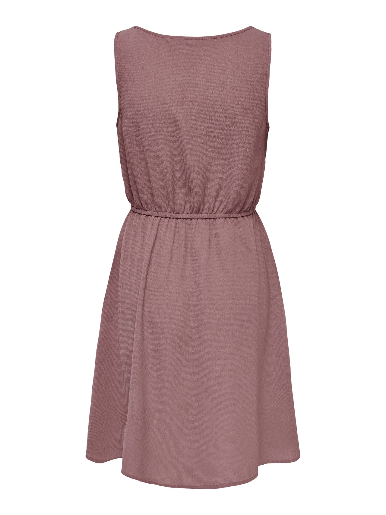 ONLY Mini Solid colored Dress -Rose Brown - 15222203