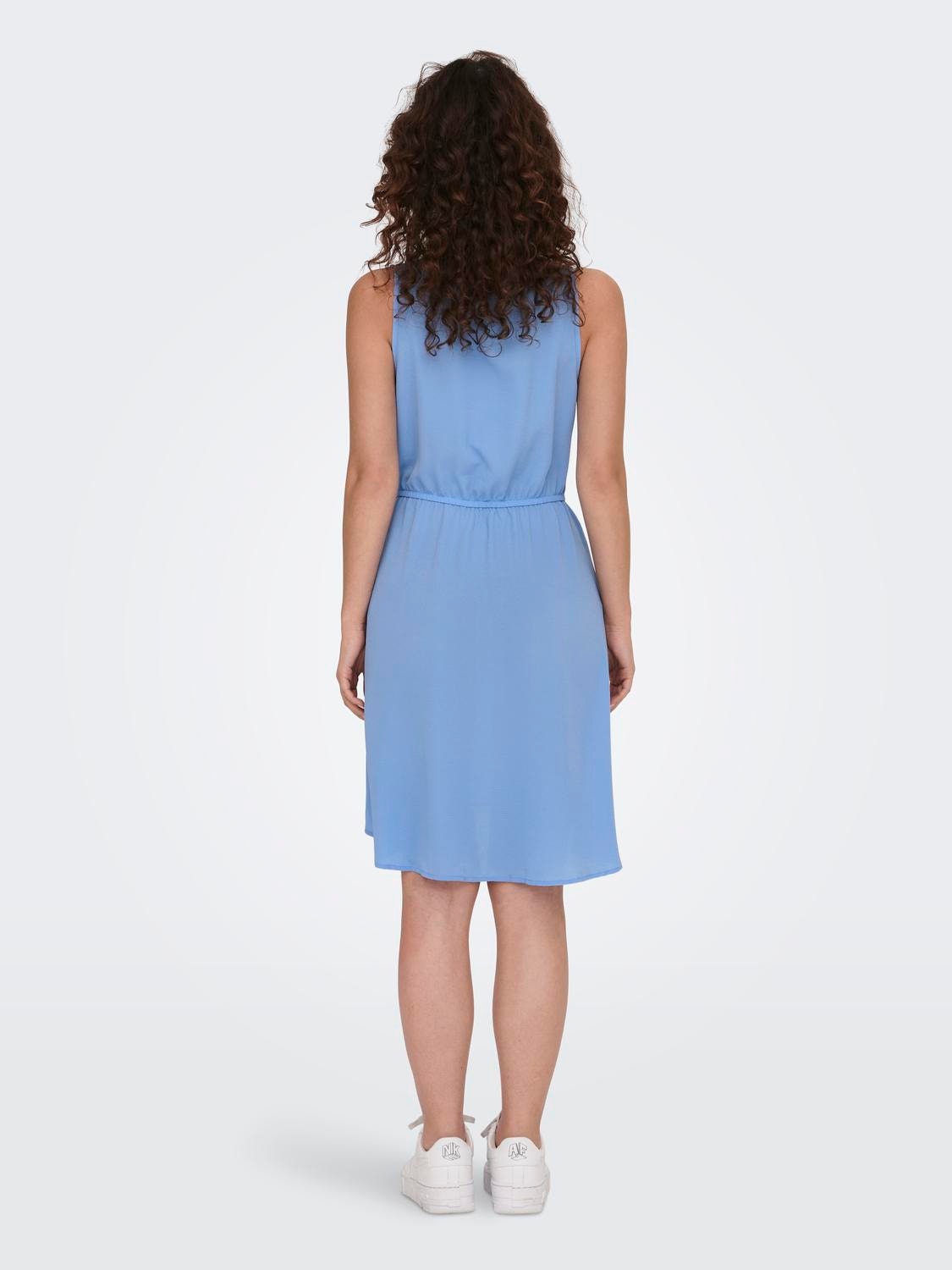 ONLY Regular fit O-hals Korte jurk -Provence - 15222203