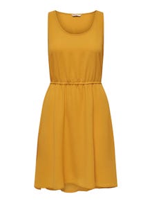 ONLY Einfarbig Kleid -Mango Mojito - 15222203