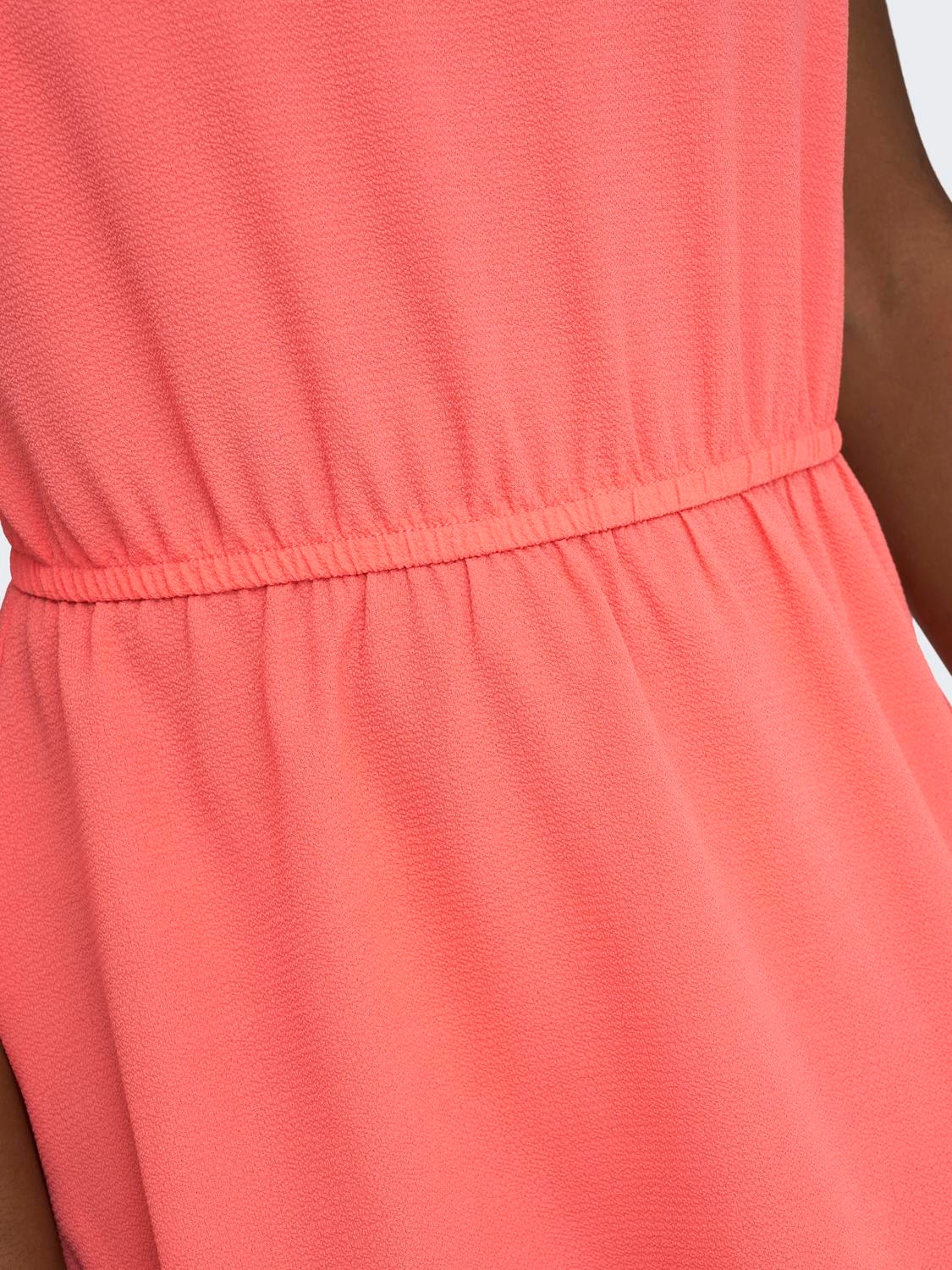 ONLY Einfarbig Kleid -Georgia Peach - 15222203
