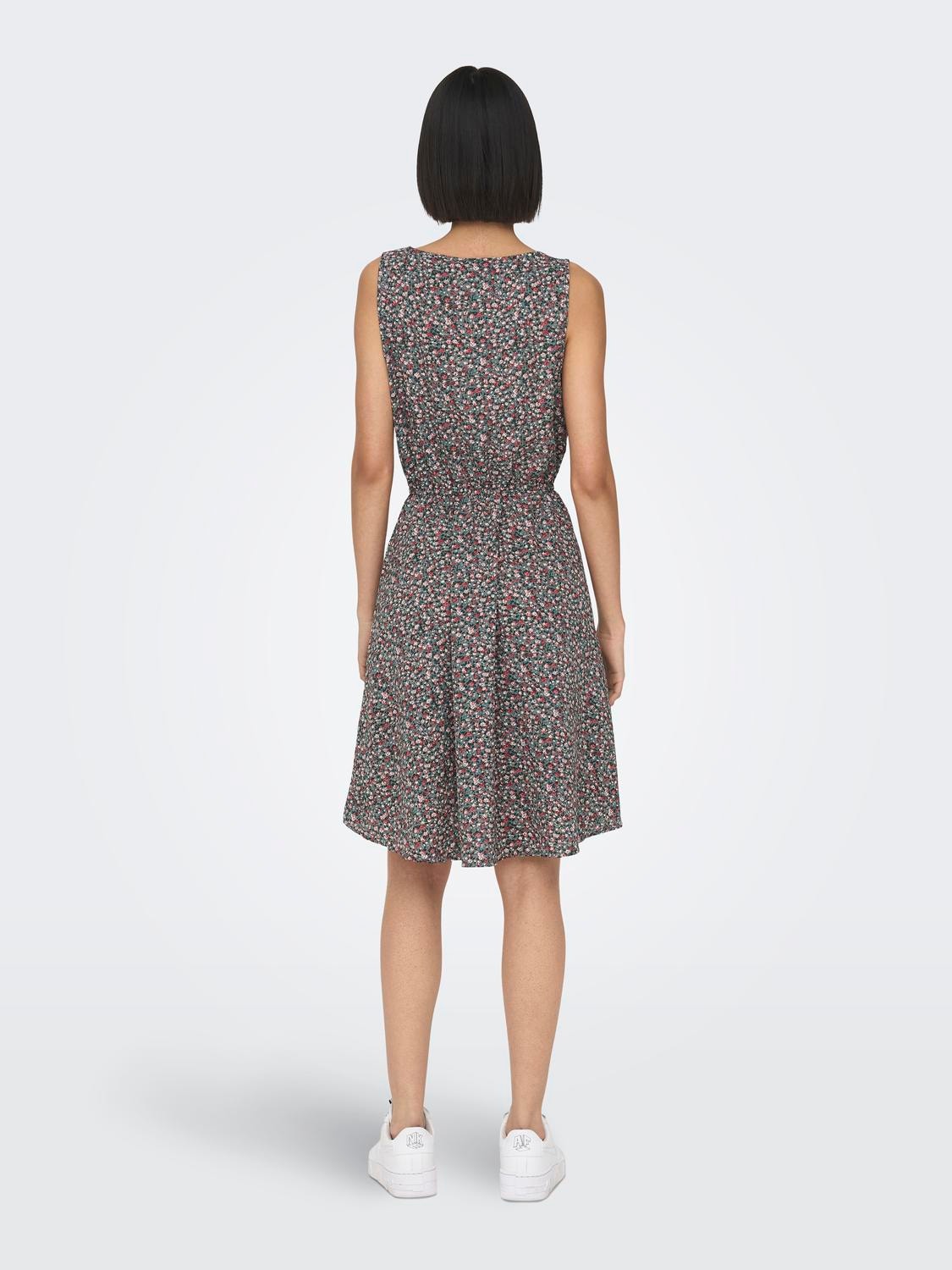 ONLY Printed Short Dress -Balsam Green - 15222204