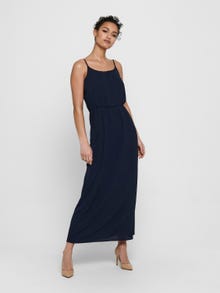 ONLY Solid colored Maxi dress -Night Sky - 15222218