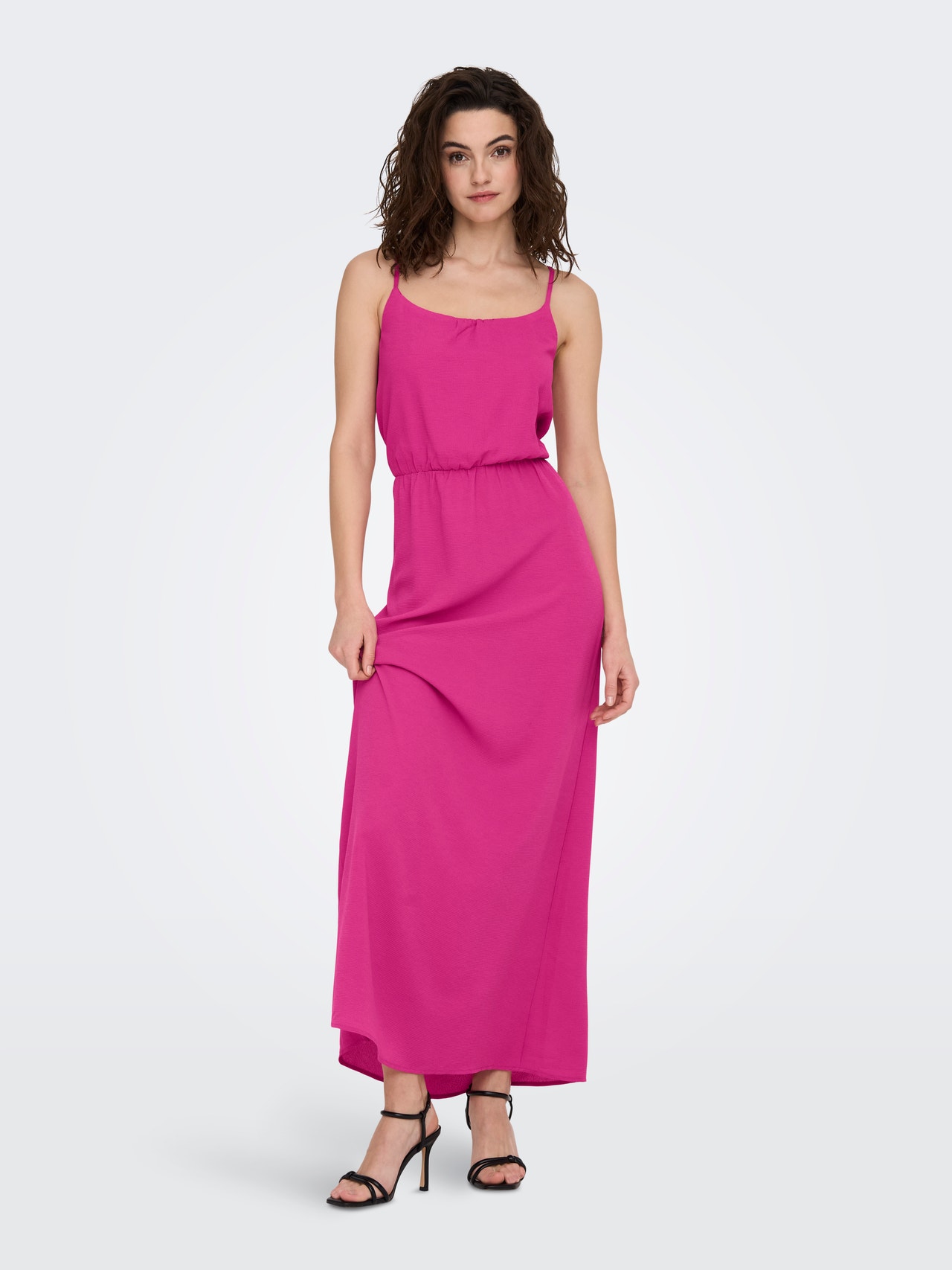 ONLY Einfarbig Maxikleid -Very Berry - 15222218