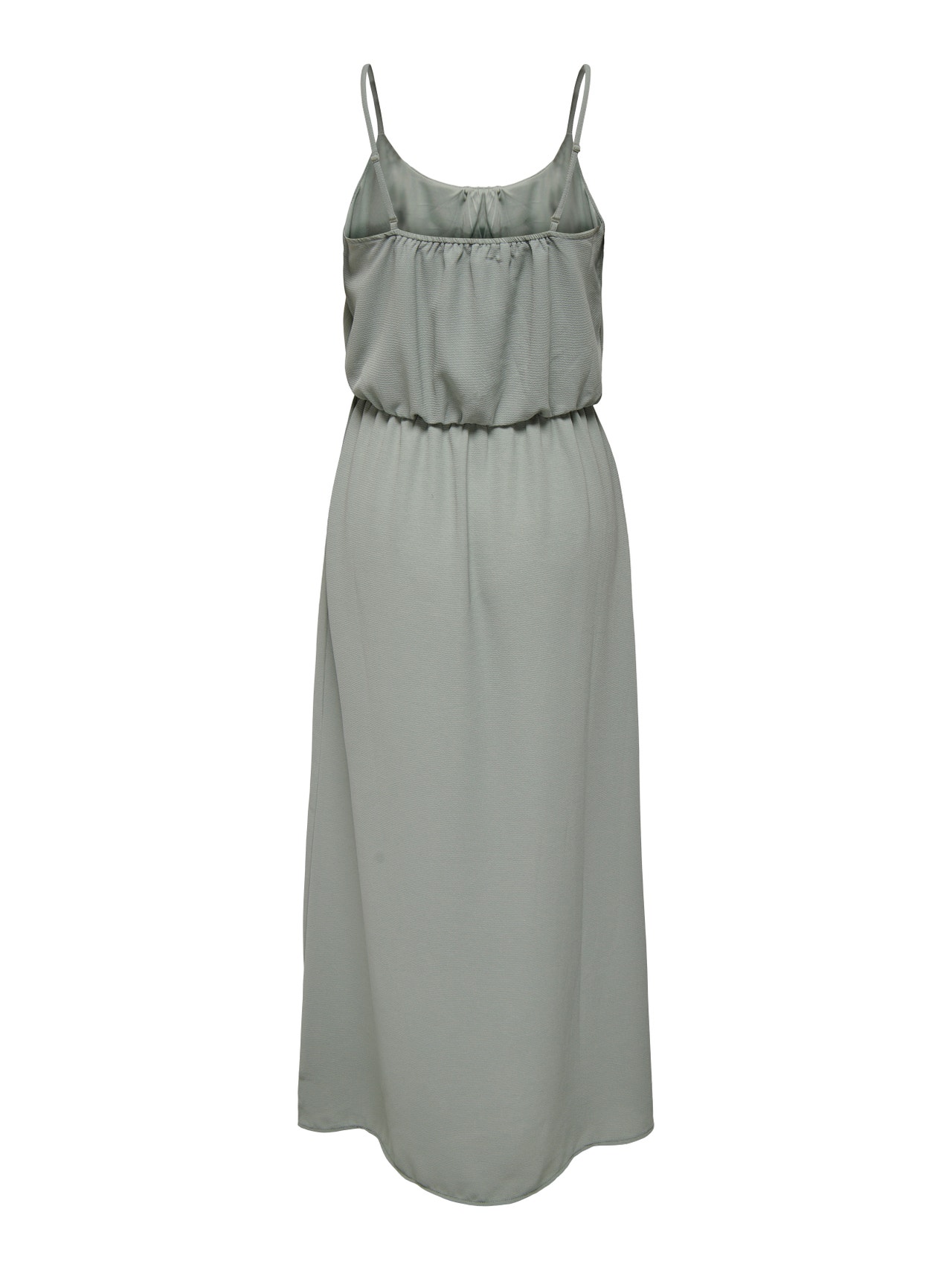 ONLY Regular fit O-hals Lange jurk -Slate Gray - 15222218