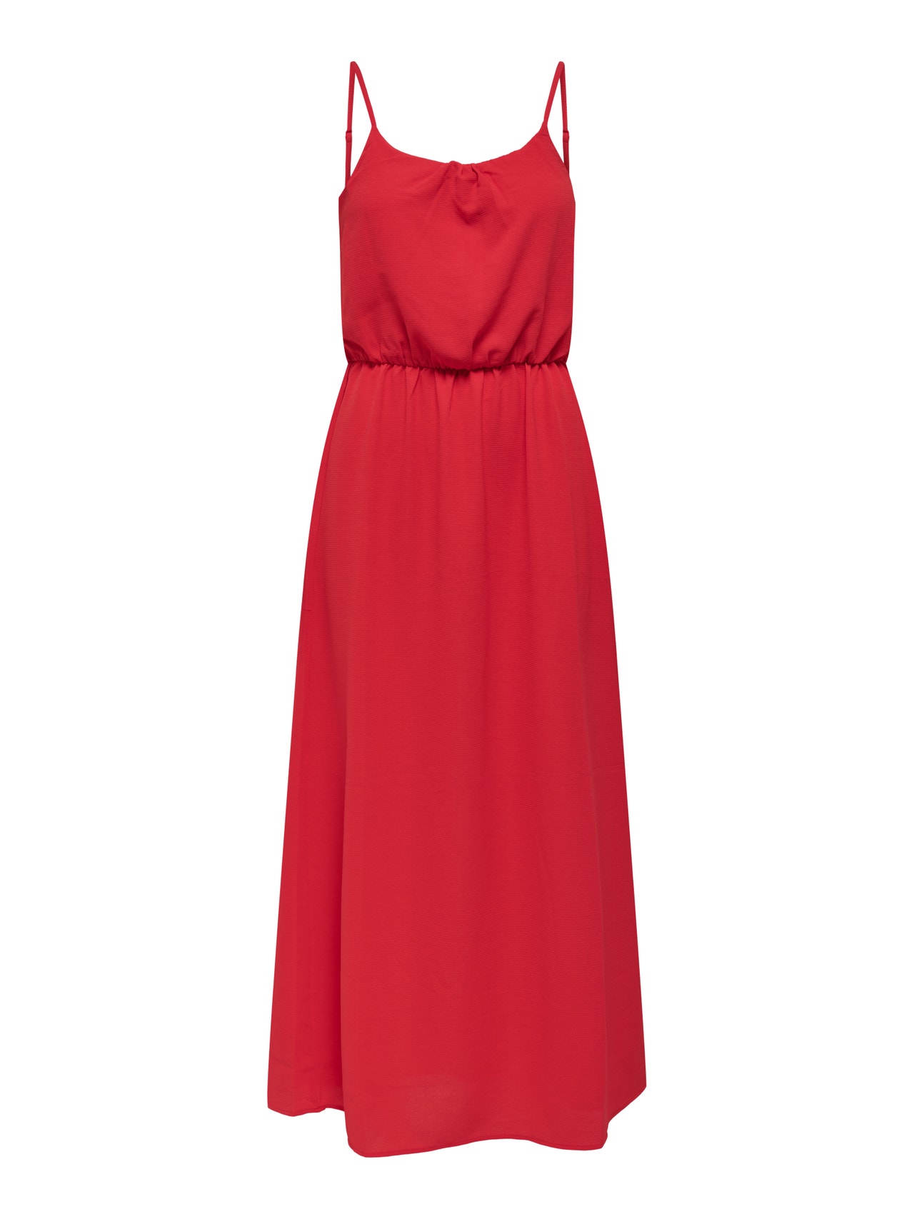 ONLY Einfarbig Maxikleid -Mars Red - 15222218