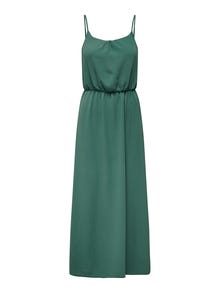ONLY Solid colored Maxi dress -Blue Spruce - 15222218