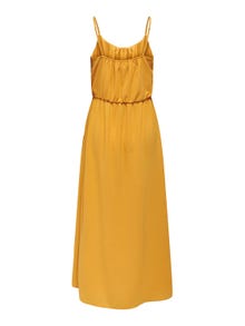 ONLY Effen gekleurd Maxi jurk -Mango Mojito - 15222218