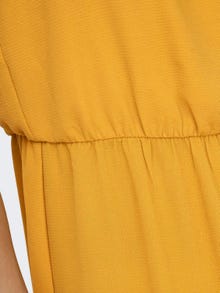 ONLY Regular fit O-hals Lange jurk -Mango Mojito - 15222218