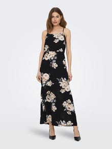 ONLY Maxi dress with pattern -Black - 15222219