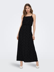 ONLY Maxi dress with pattern -Black - 15222219