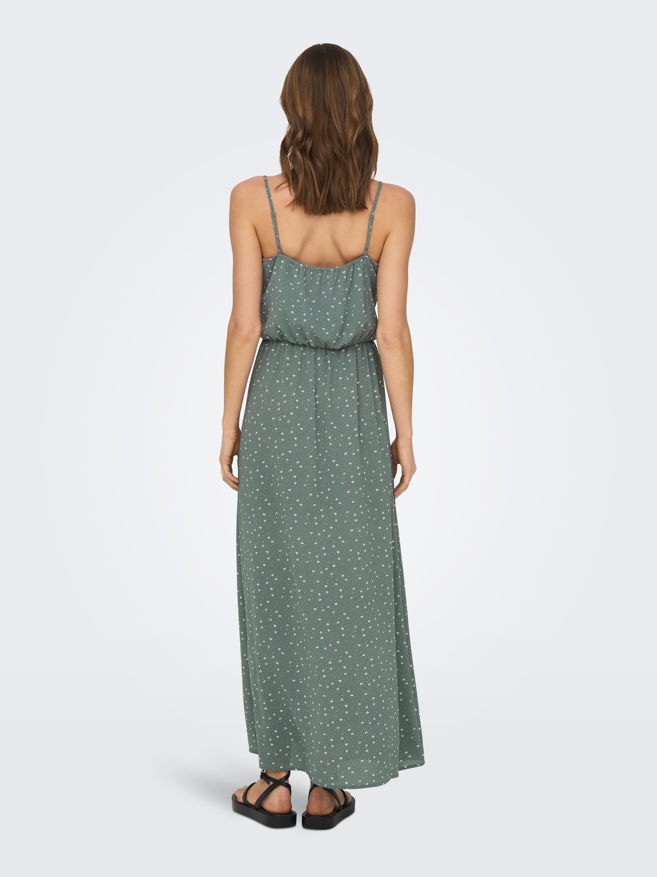 ONLY Maxi dress with pattern -Balsam Green - 15222219
