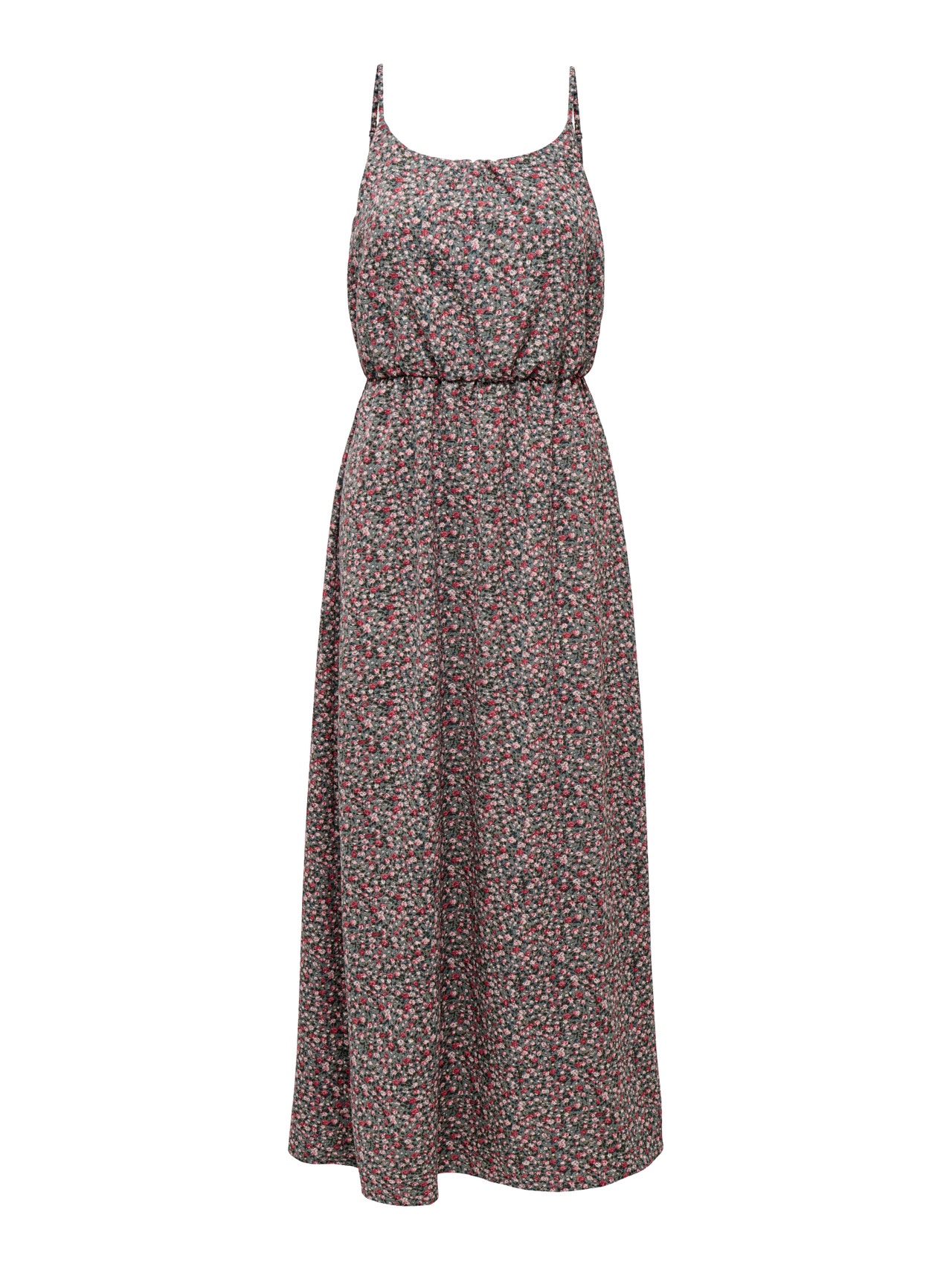ONLY Maxi kjole med mønster -Balsam Green - 15222219