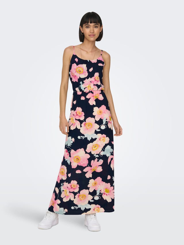 ONLY Patterned strap Maxi dress - 15222219