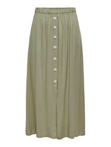 ONLY Lang nederdel med knapper foran -Mermaid - 15222222
