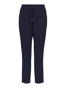 ONLY Classic trousers with high waist -Night Sky - 15222231