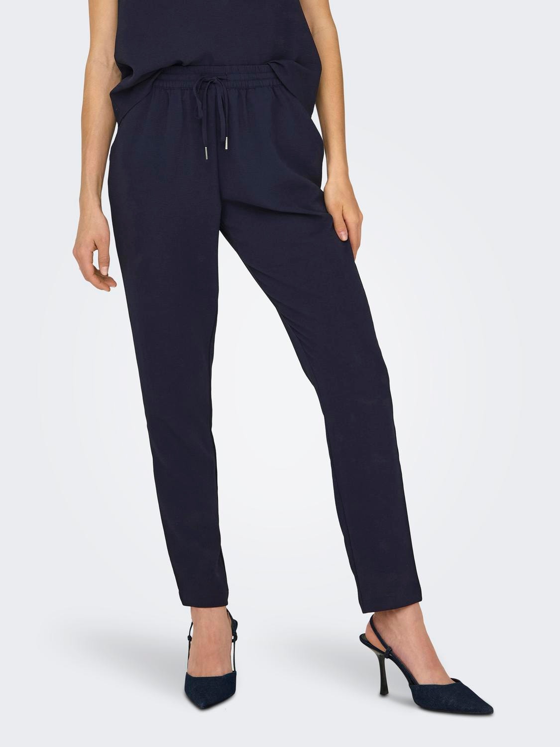 ONLY Regular Fit Trousers -Night Sky - 15222231