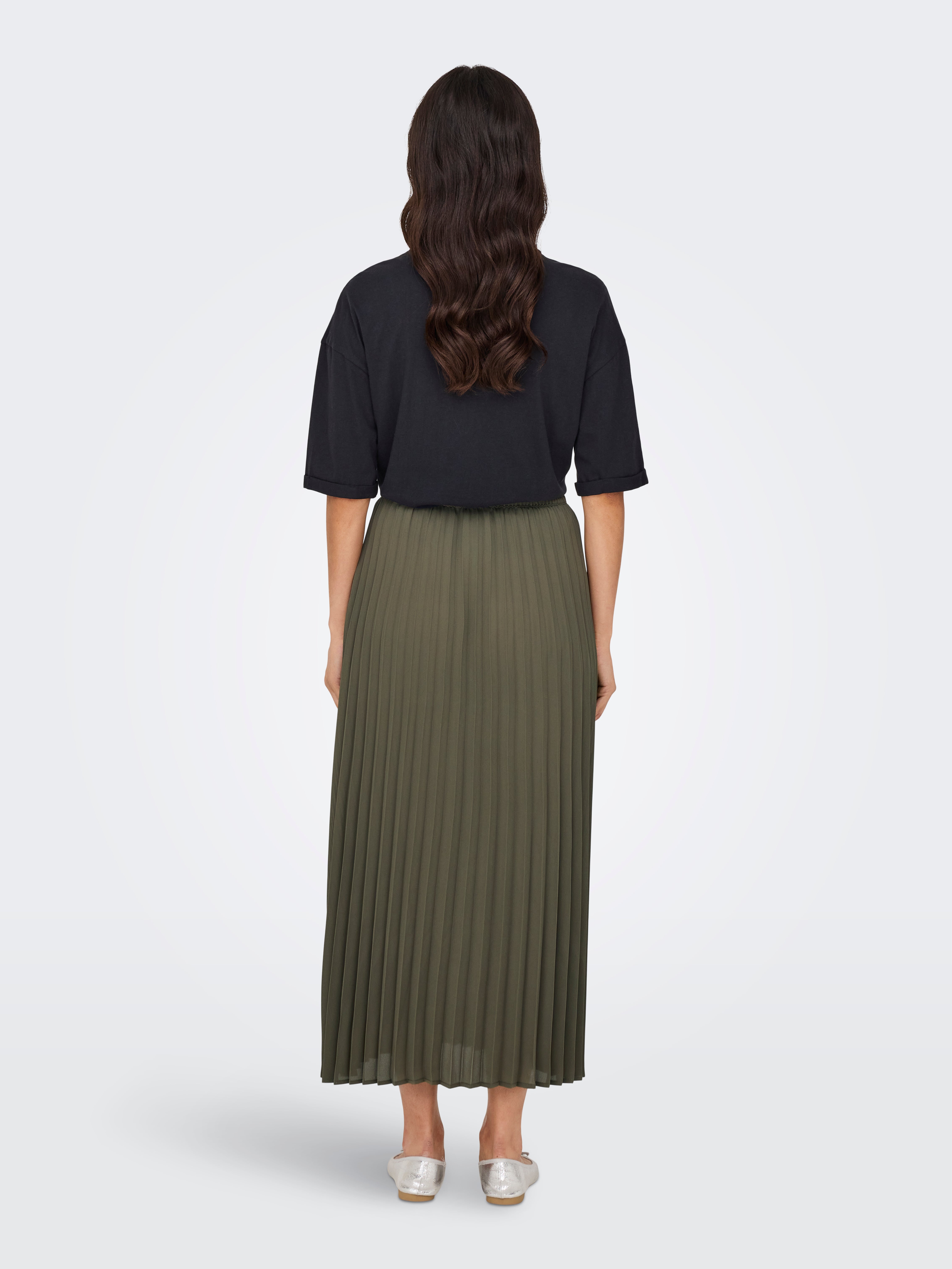 ONLALMA Plissierter Rock | Mittelgrün | ONLY® 