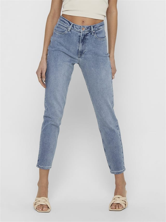 ONLY Jeans Straight Fit Vita alta - 15222844