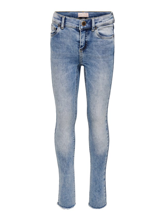 ONLY KonBlush ljusblå Skinny fit-jeans - 15222975