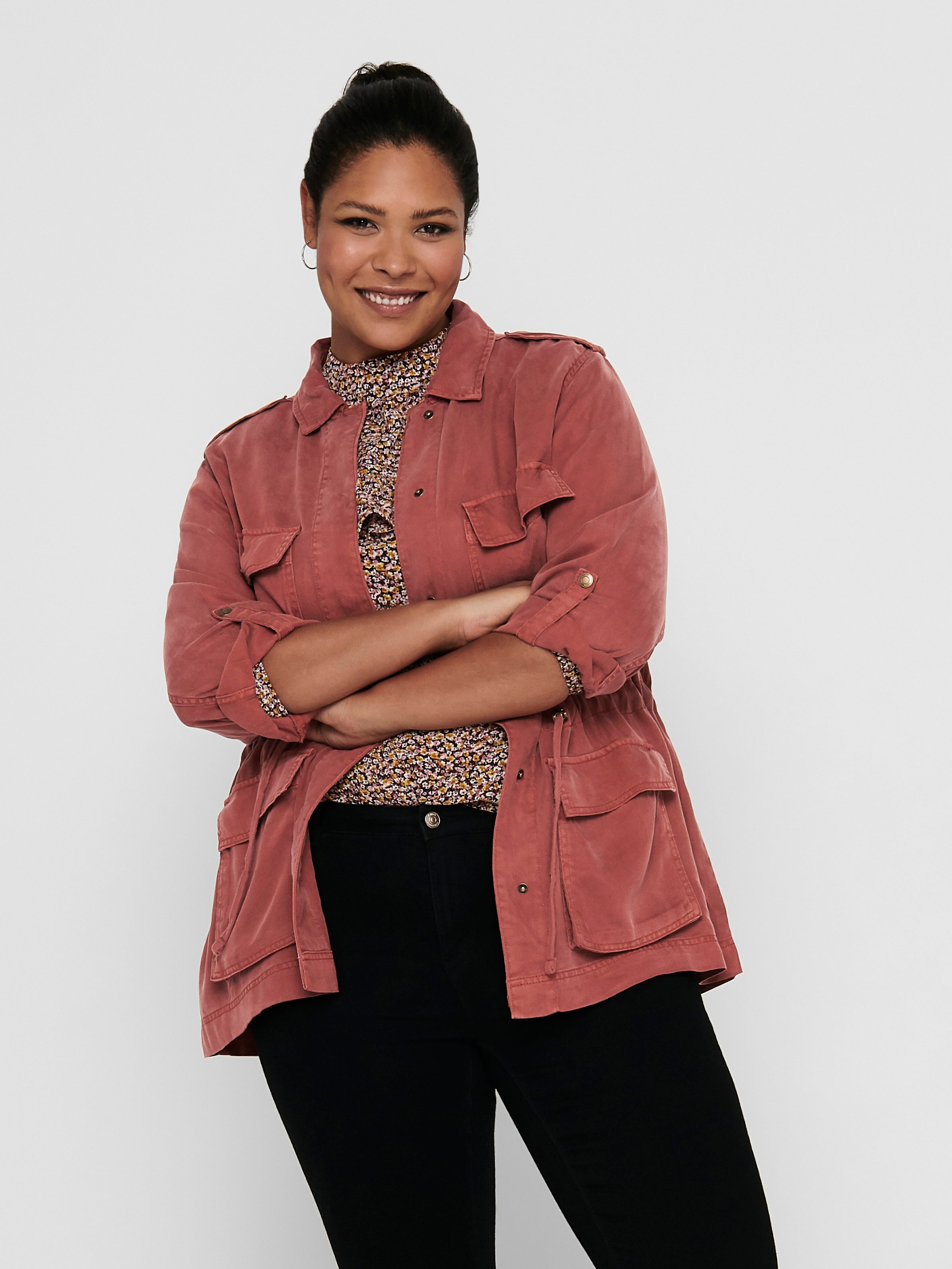 Curvy utility Jacket with 30% discount 