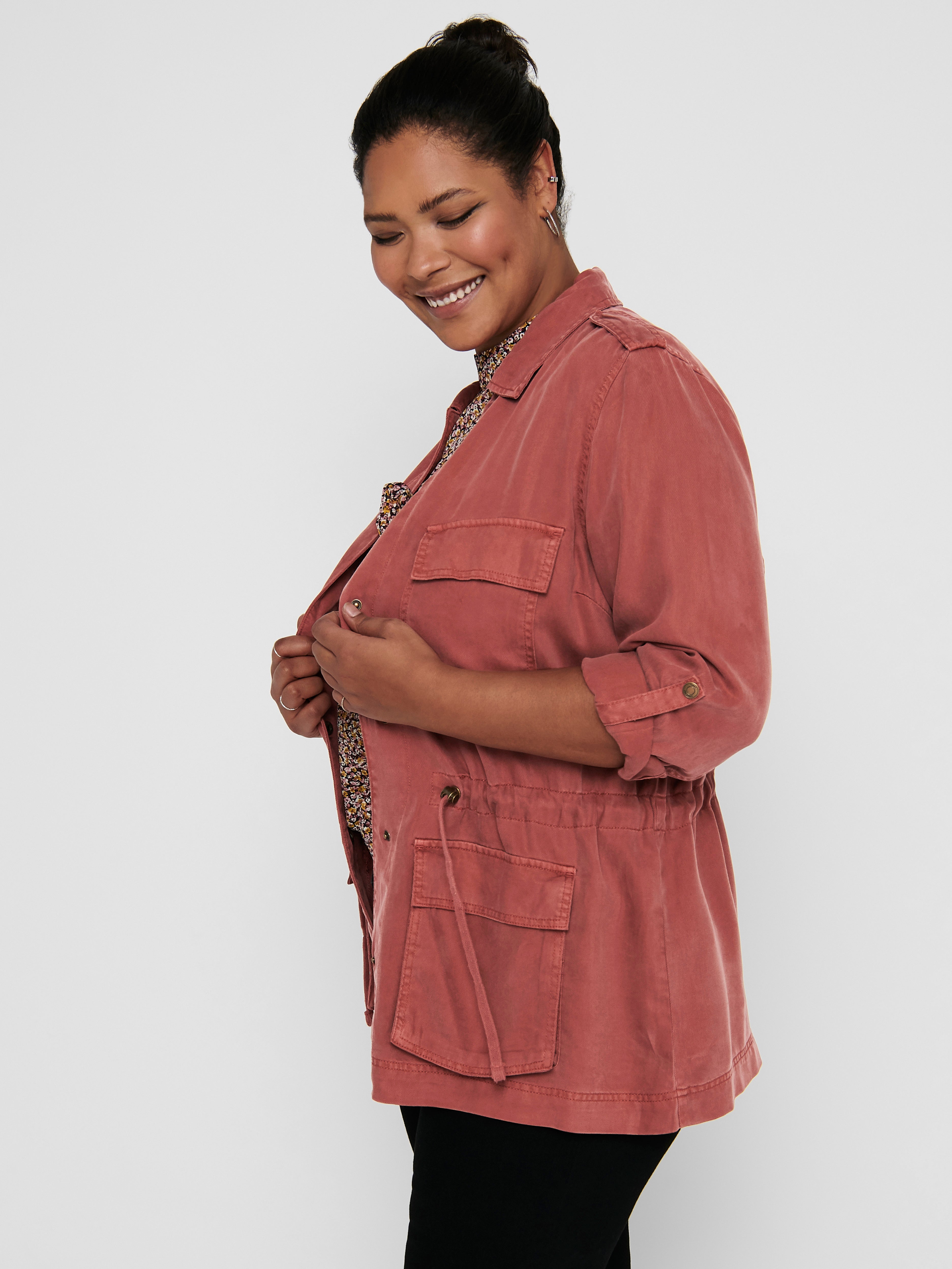 Curvy utility Jacket with 30% discount 