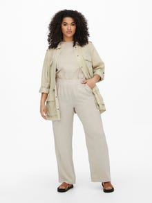 ONLY Curvy utility Jas -Silver Lining - 15222992