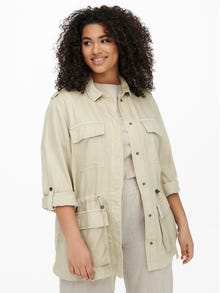 ONLY Voluptueuse, utilitaire Veste -Silver Lining - 15222992