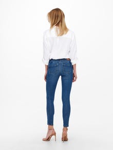 ONLY ONLDaisy life reg push ankle Skinny jeans -Medium Blue Denim - 15223100
