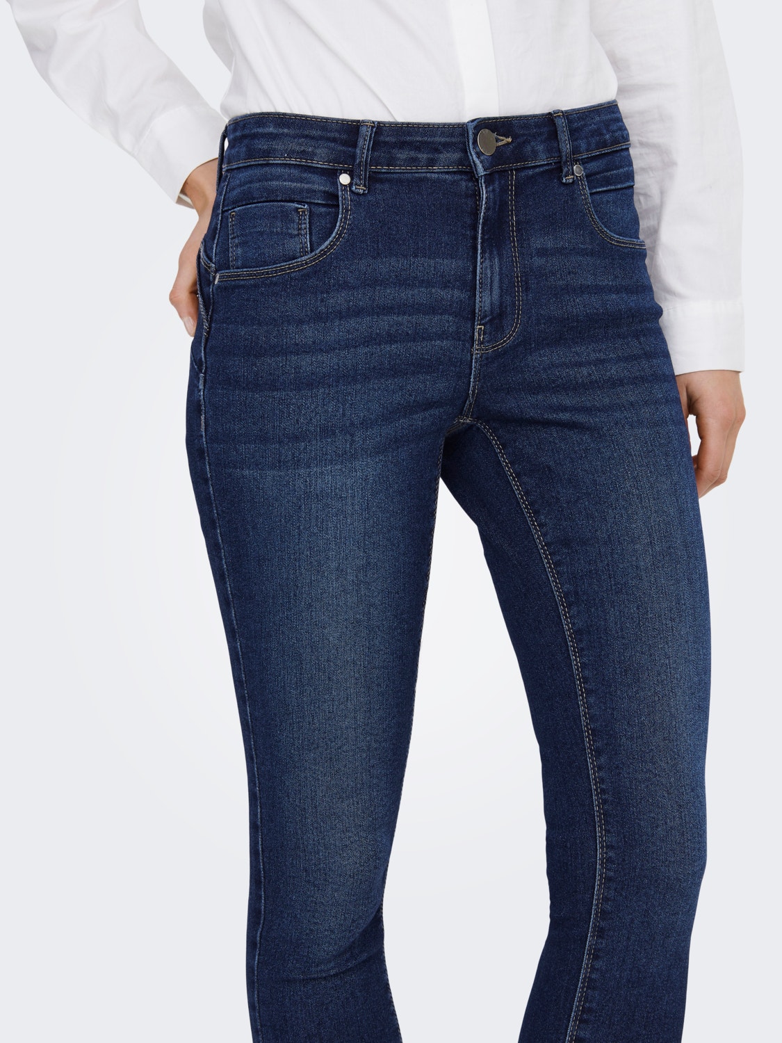 ONLY Jeans Skinny Fit -Dark Blue Denim - 15223100