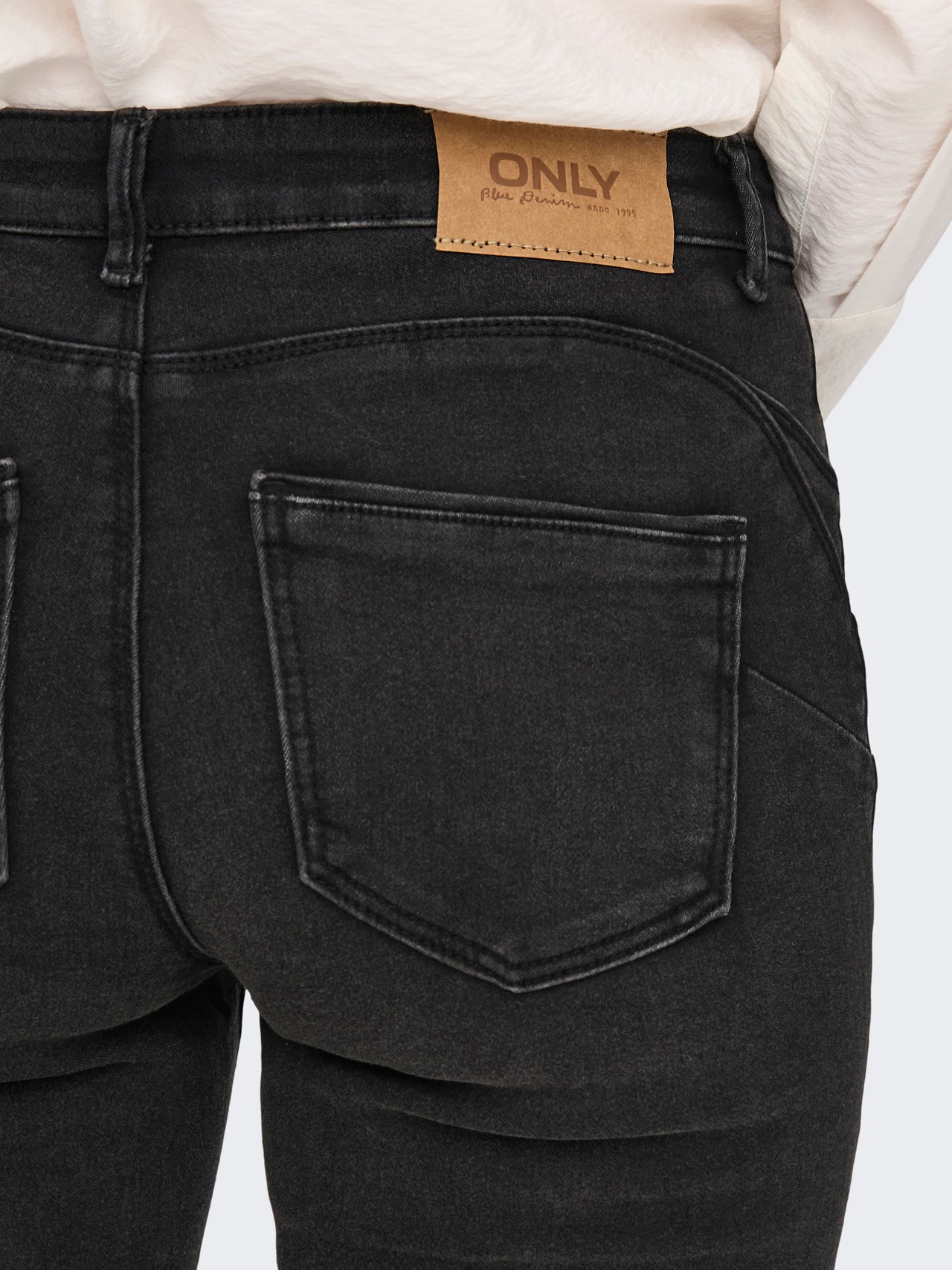 ONLY Skinny Fit Jeans -Black Denim - 15223100