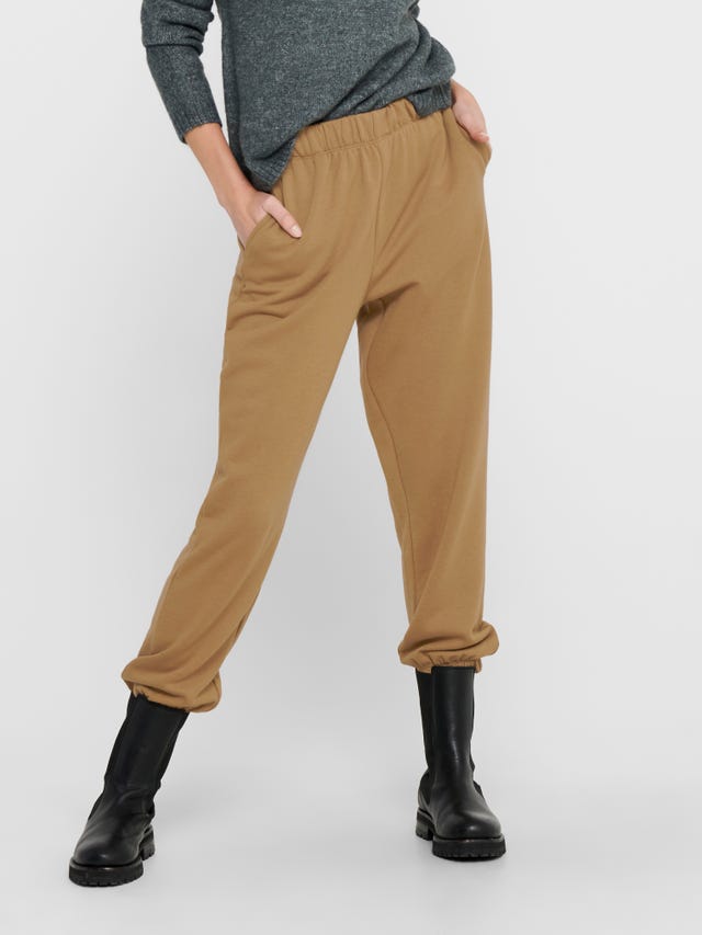 ONLY Regular Fit Elasticated hems Trousers - 15223158